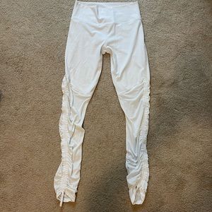 White Fabletics Leggings